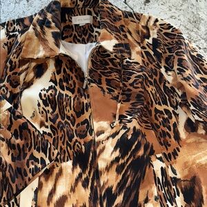 Animal Print Jacket